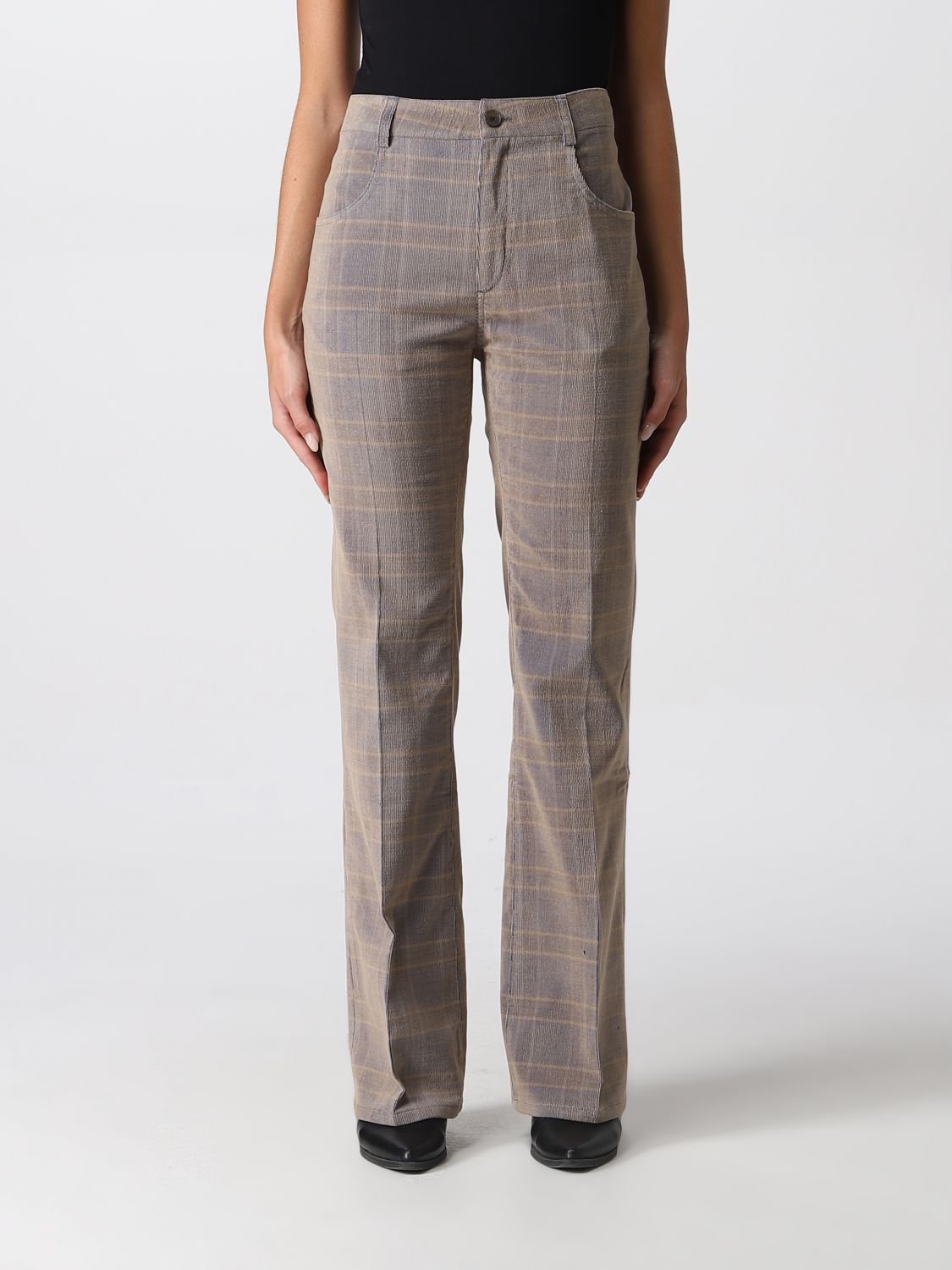 Trousers MCQ Woman colour Beige