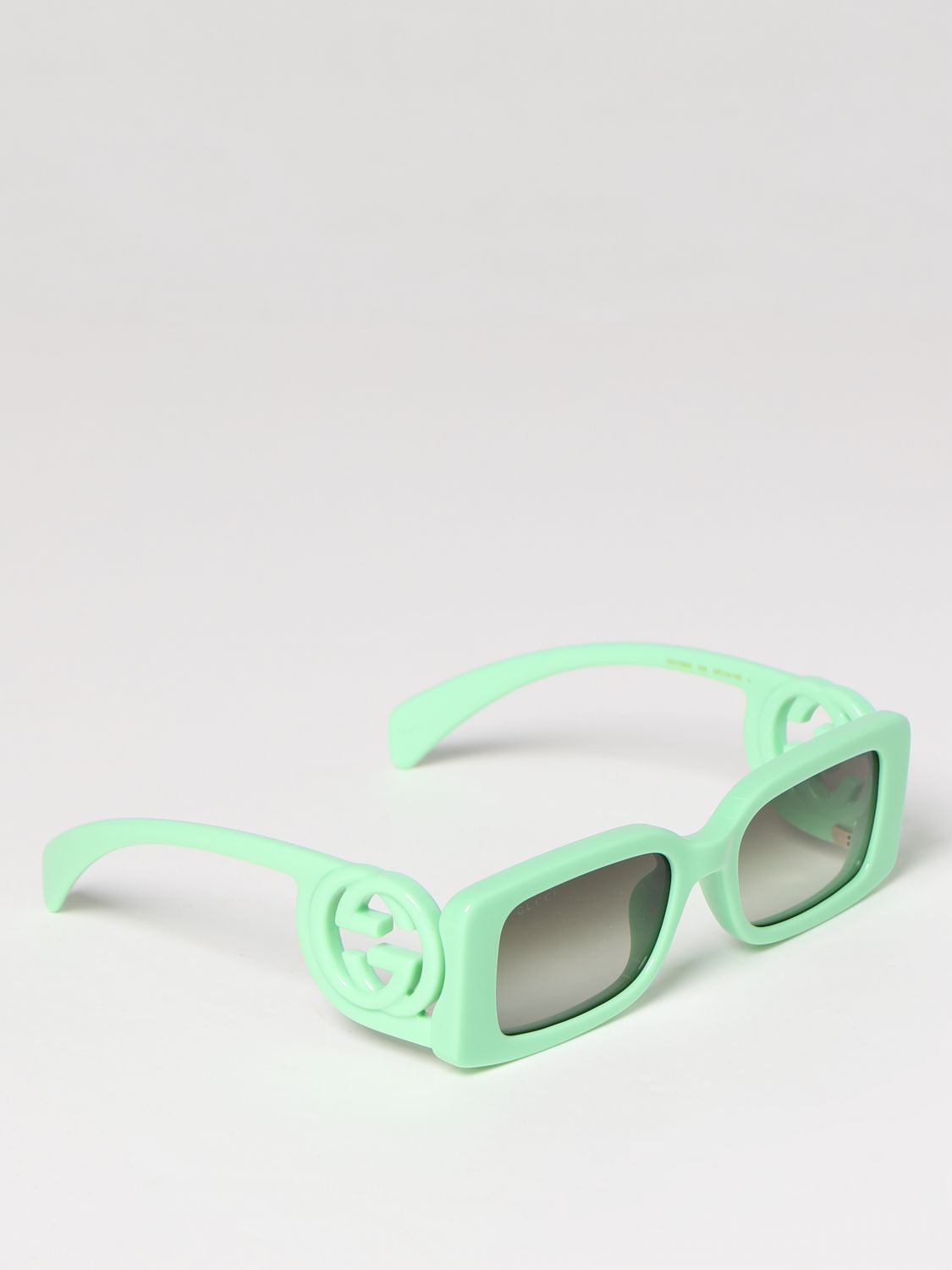 Sunglasses GUCCI Men colour Green