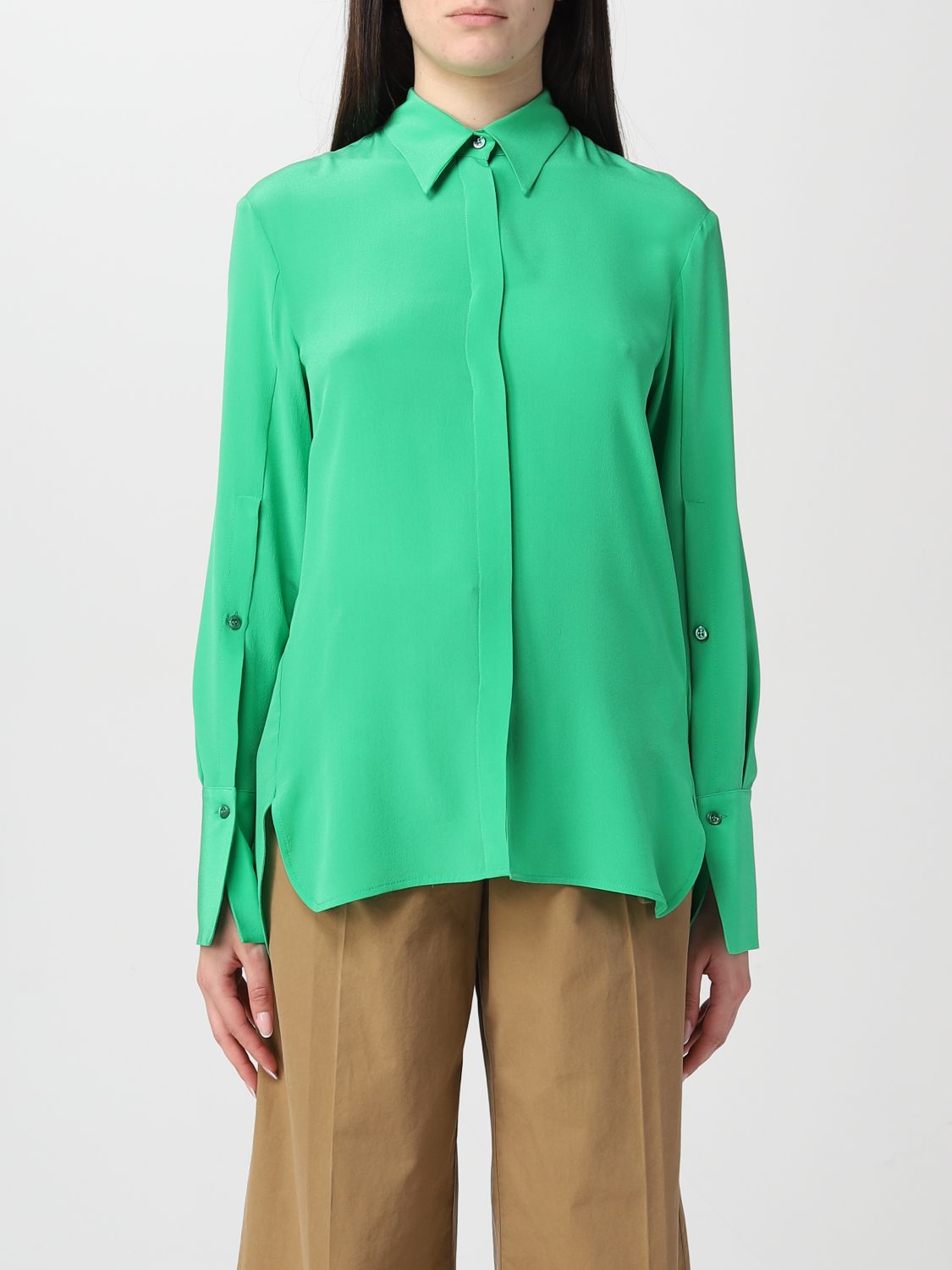 Shirt SIMONA CORSELLINI Woman colour Green