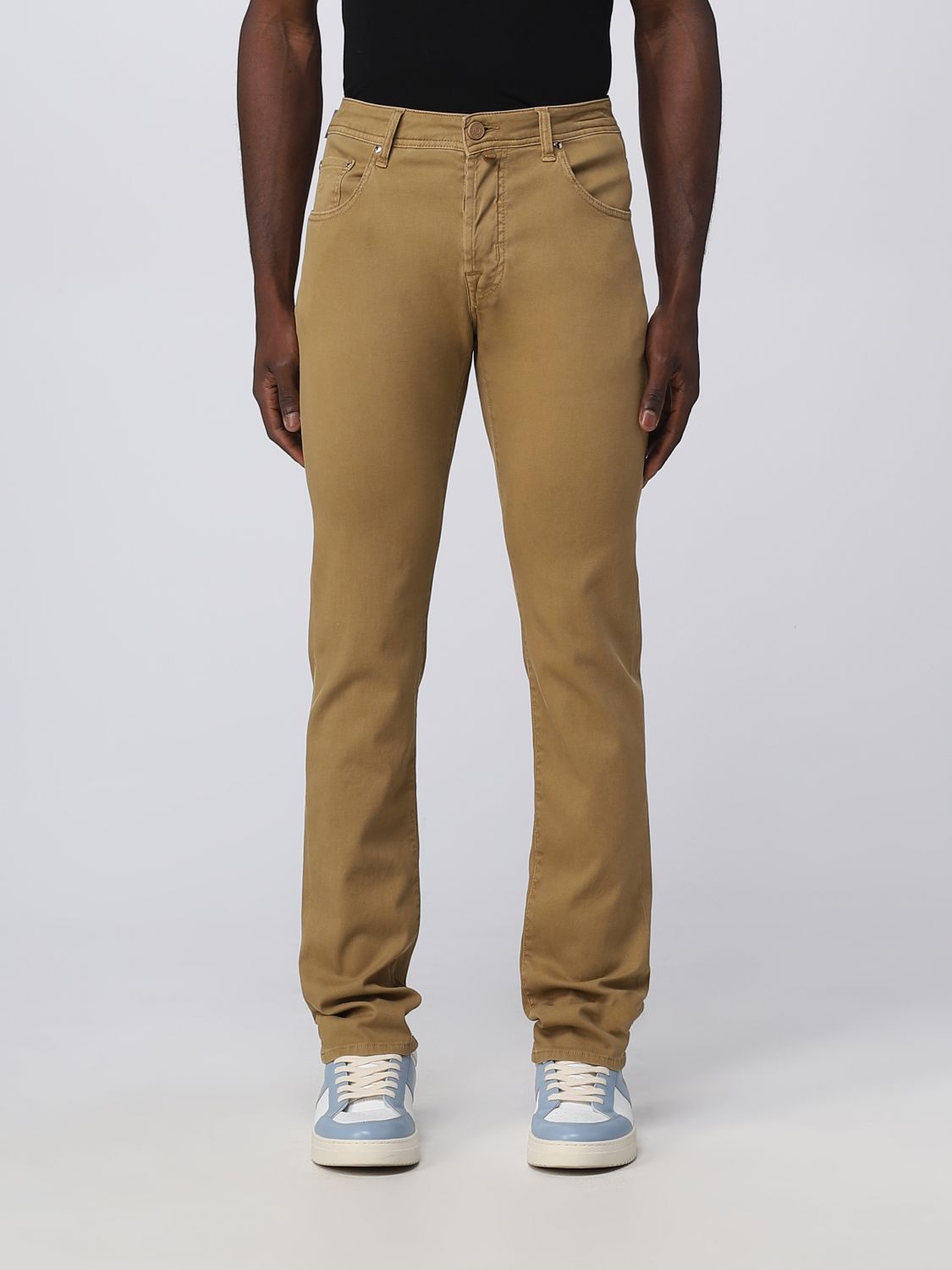 Trousers JACOB COHEN Men colour Mustard