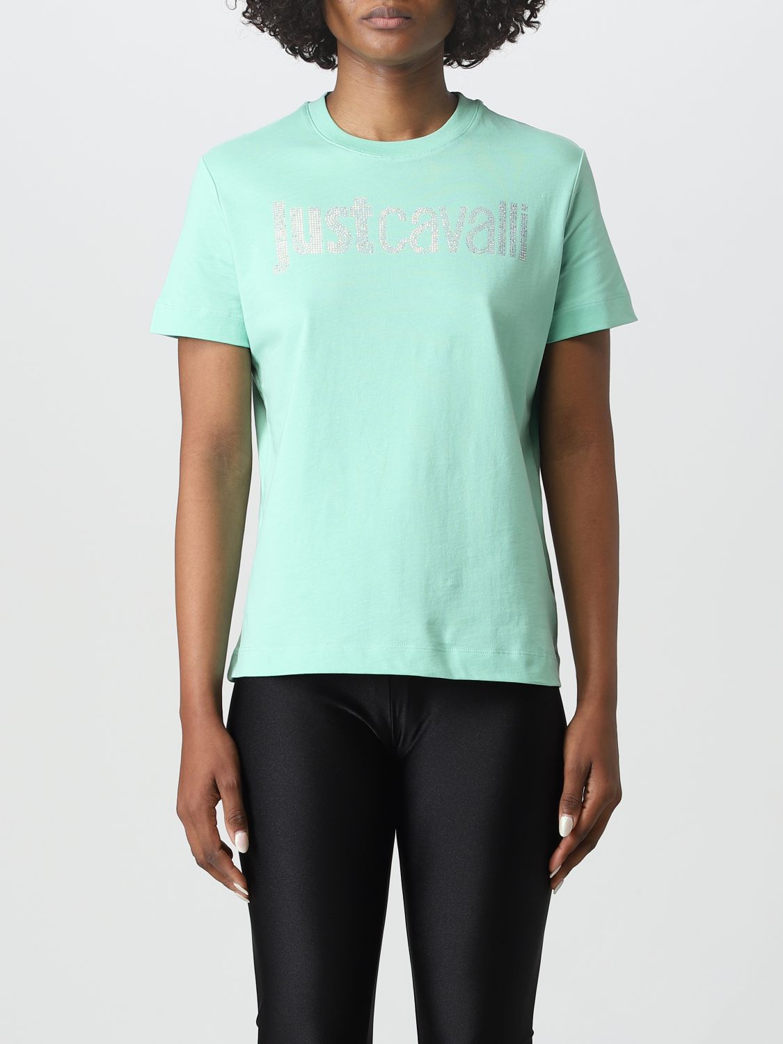 T-Shirt JUST CAVALLI Woman colour Green