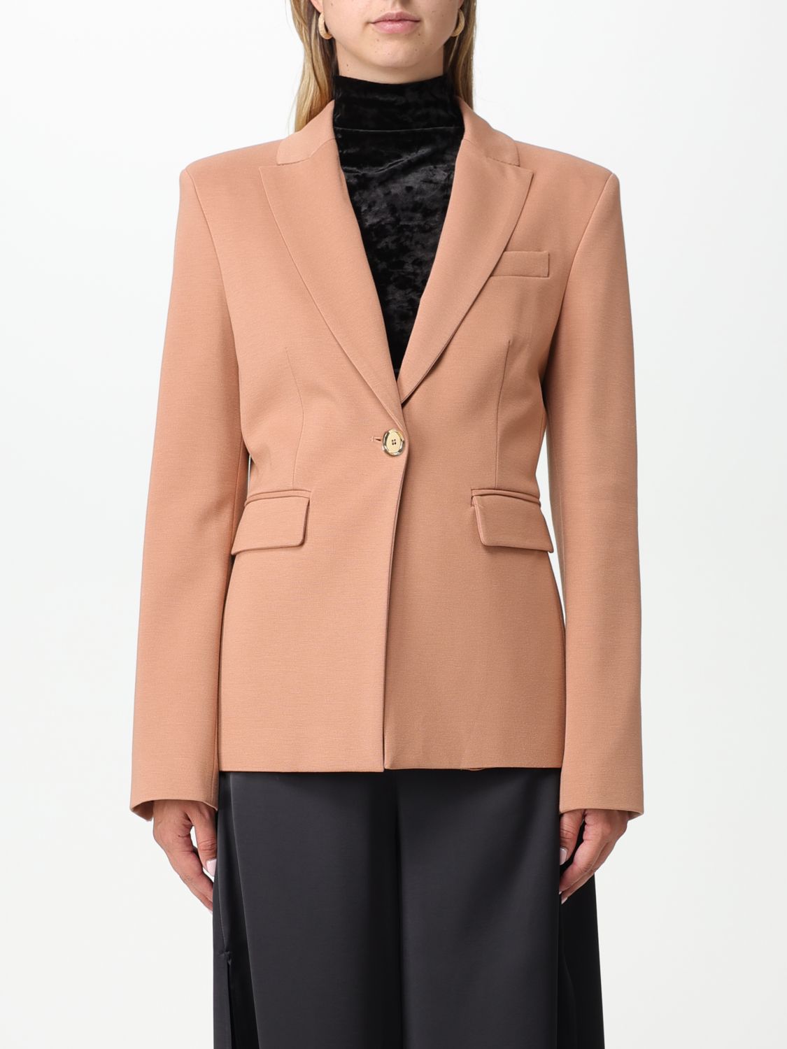 Blazer PINKO Woman colour Brown