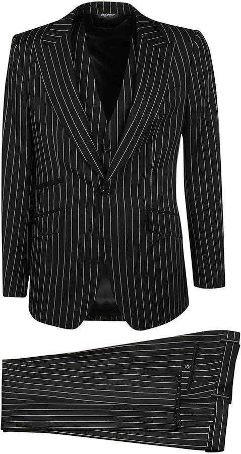 Dolce & Gabbana Pinstripe Suit