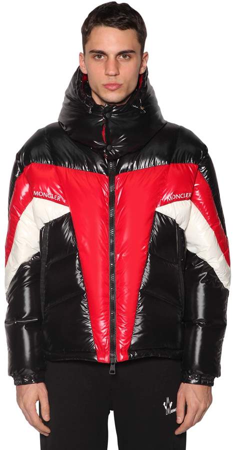 Anthime Color Block Down Jacket