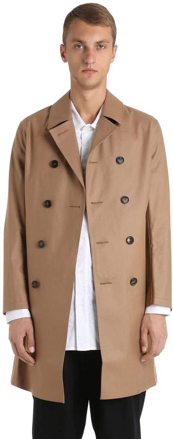 Mackintosh RUBBERIZED WOOL COAT