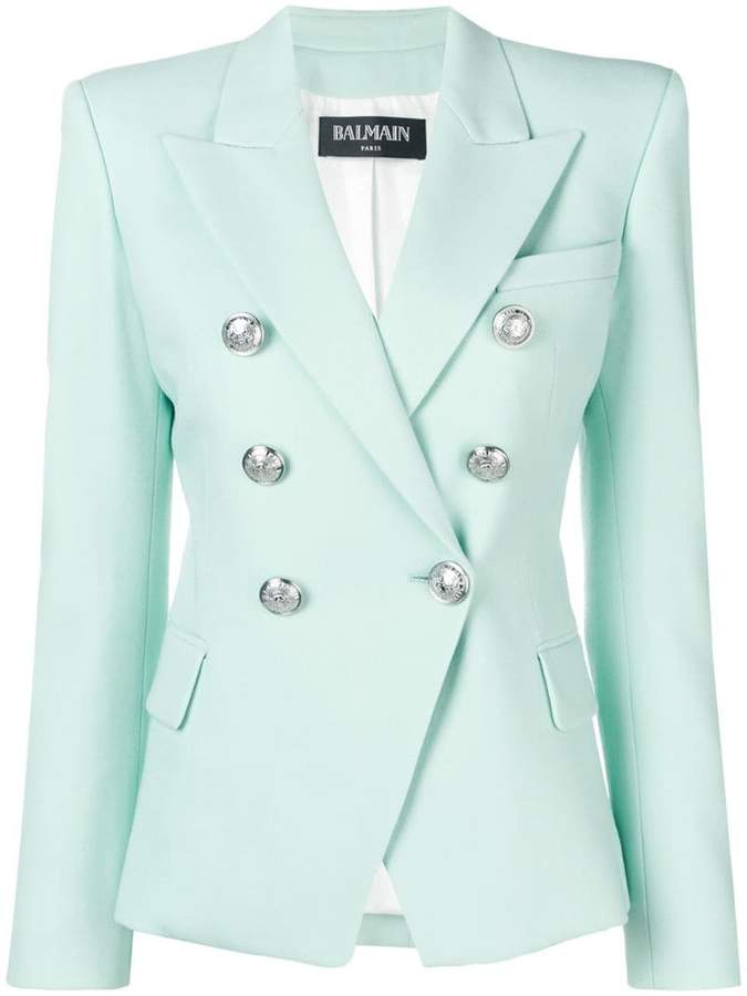 Balmain button-embellished blazer