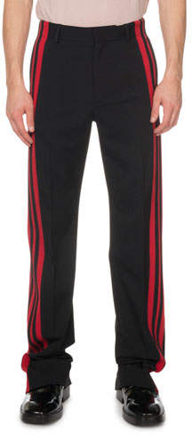 Balenciaga Men's Tuxedo Snap Joggers