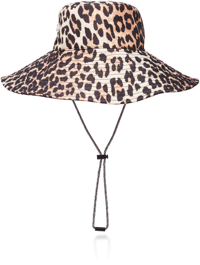 Ganni Printed Shell Hat