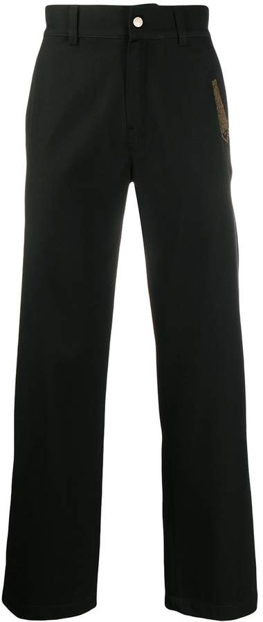 Adish stitched detail trousers