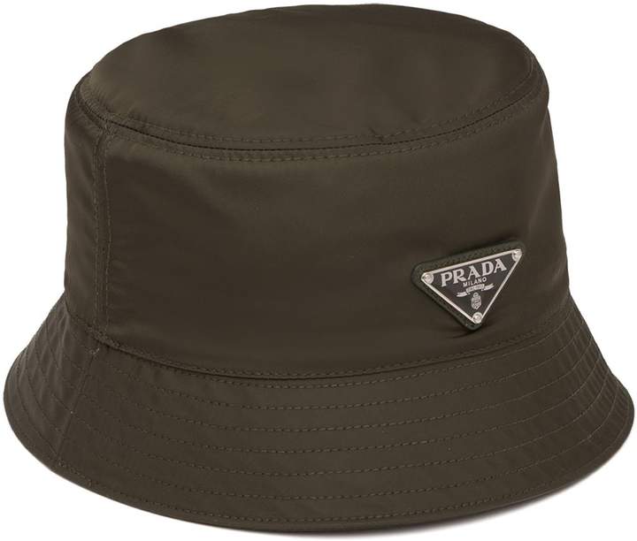Prada logo bucket hat