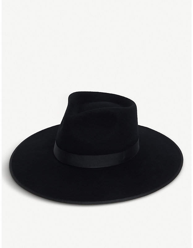 LACK OF COLOR Rancher wool fedora hat