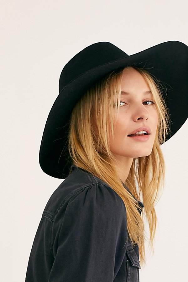 Sloan Wide Brim Felt Hat by Free People