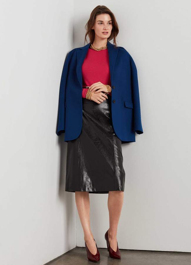 St. John Luxe Wool Cashmere Jacket