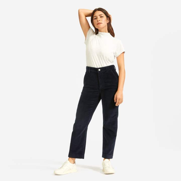 Everlane The Corduroy Straight Leg Crop