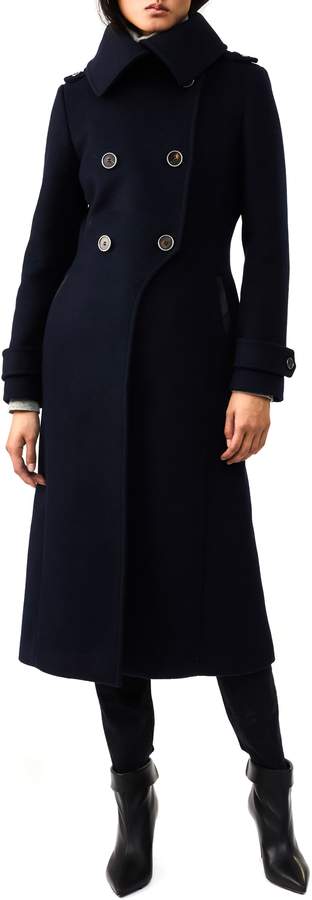 Mackage Elodie-R Double Breasted Wool Blend Coat