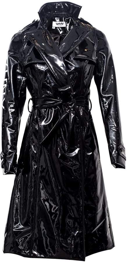 Vhny Black Vinyl Trench