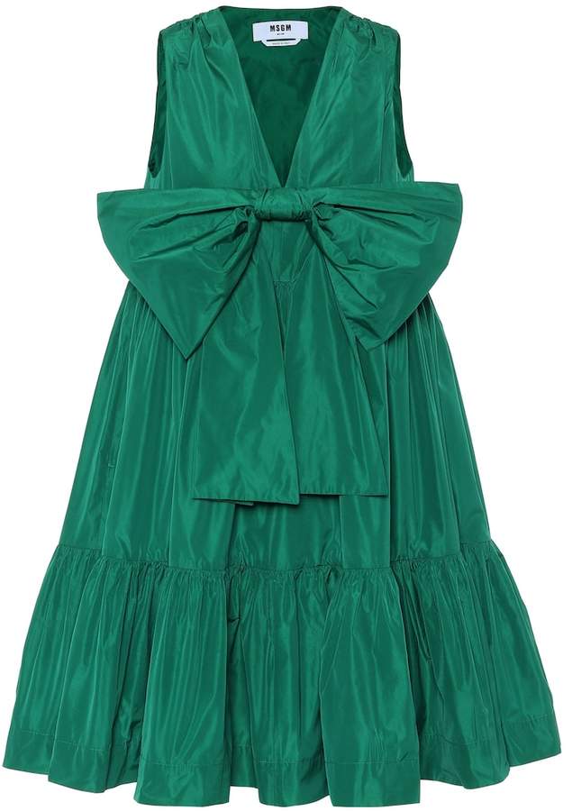 Msgm Taffeta minidress