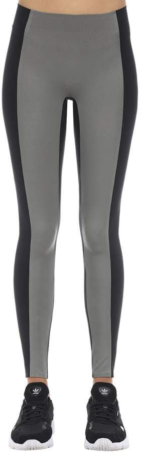 Reebok X Victoria Beckham BICOLOR TECHNO JERSEY LEGGINGS