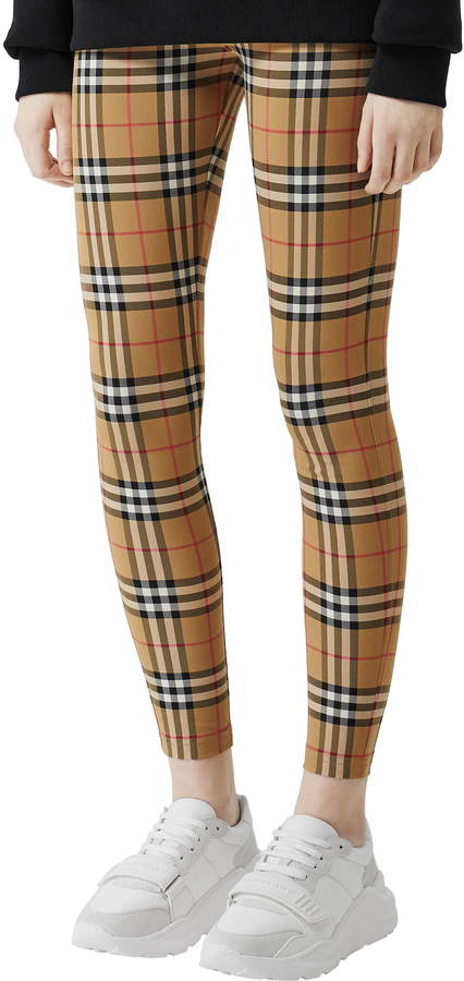 Burberry Belvoir Check Leggings