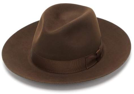 Lock & Co. Hatters - Oscar Felt Fedora - Mens - Brown