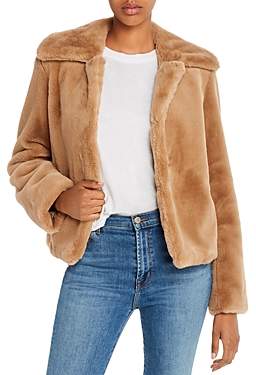 Theory Luxe Faux-Fur Jacket