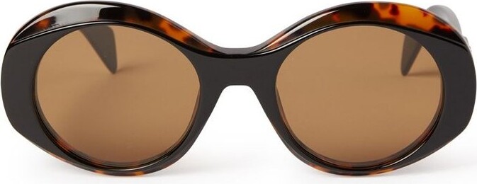 Palm Angels Doyle Round Frame Sunglasses