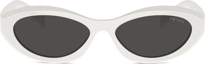 Prada Eyewear Cat-Eye Frame Sunglasses