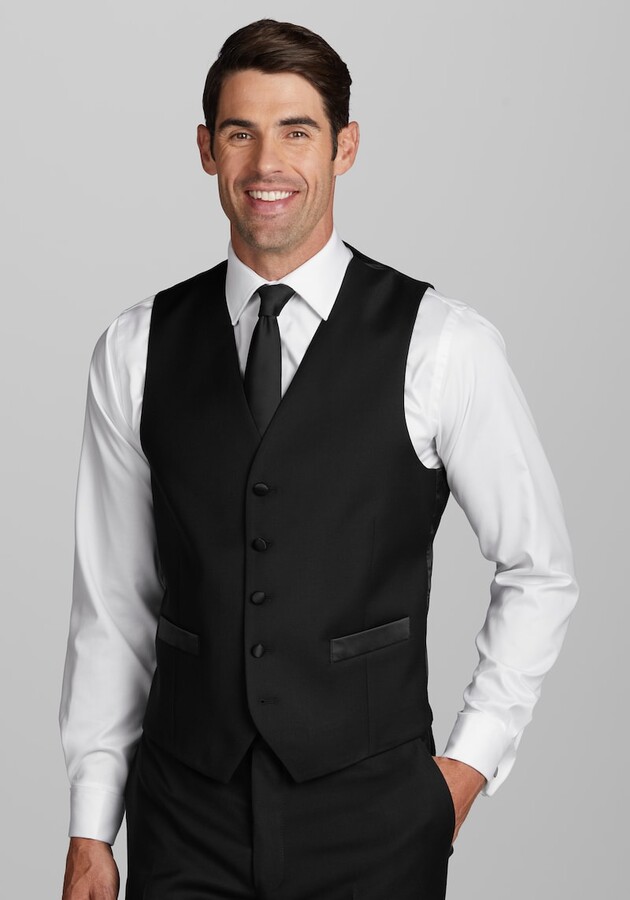 Men's Tailored Fit Tuxedo Separates Vest