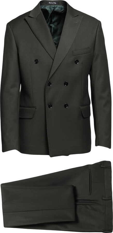 Suit Dark Green