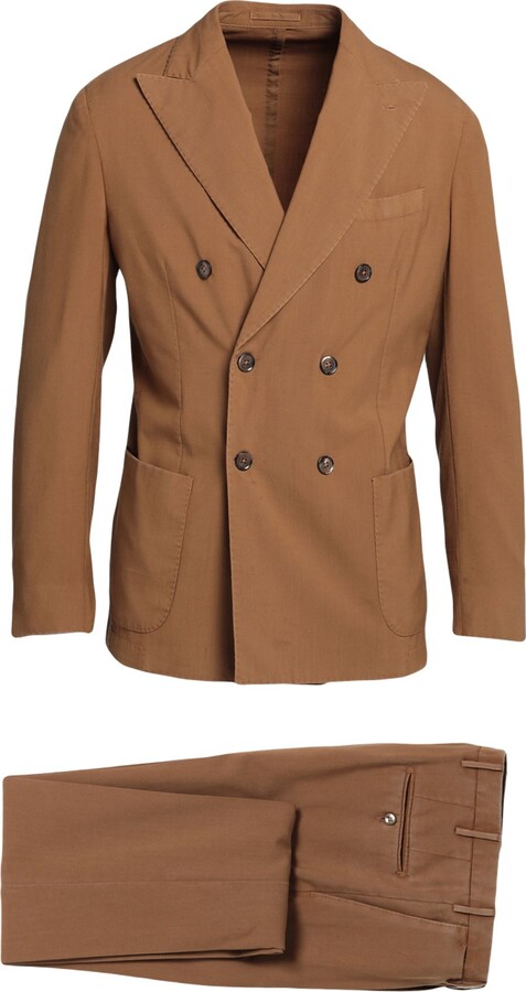 BRANDO Suit Camel