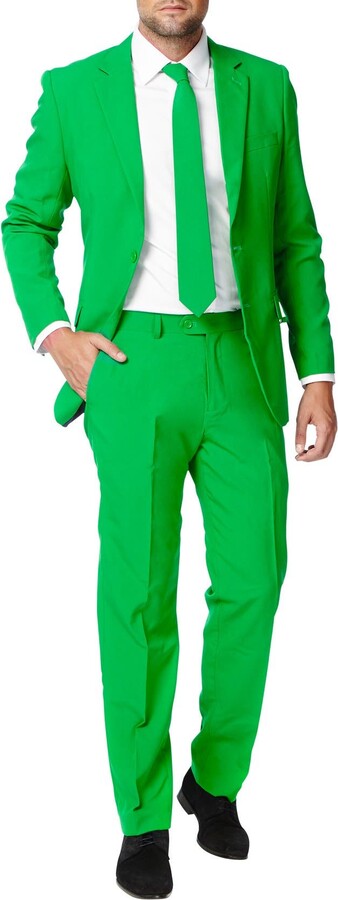 'Evergreen' Trim Fit Suit with Tie