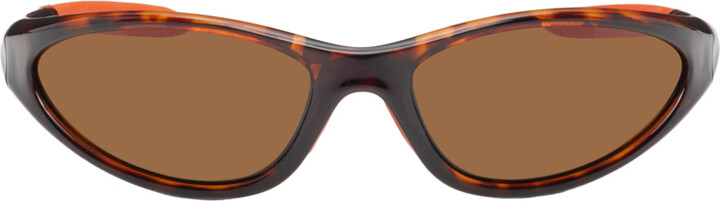 Marine Serre Tortoiseshell Vuarnet Edition Injected Visionizer Sunglasses