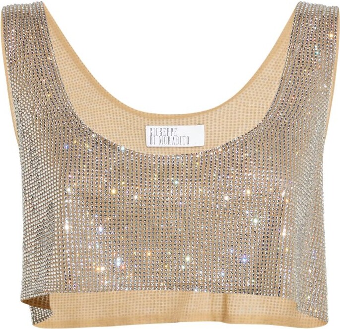 Giuseppe Di Morabito Embellished Crop Top