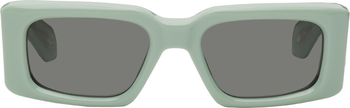 JACQUES MARIE MAGE Gray Limited Edition Supersonic Sunglasses