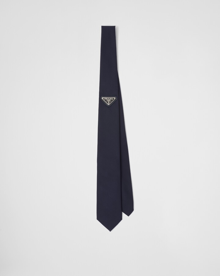 Re-nylon Gabardine Tie