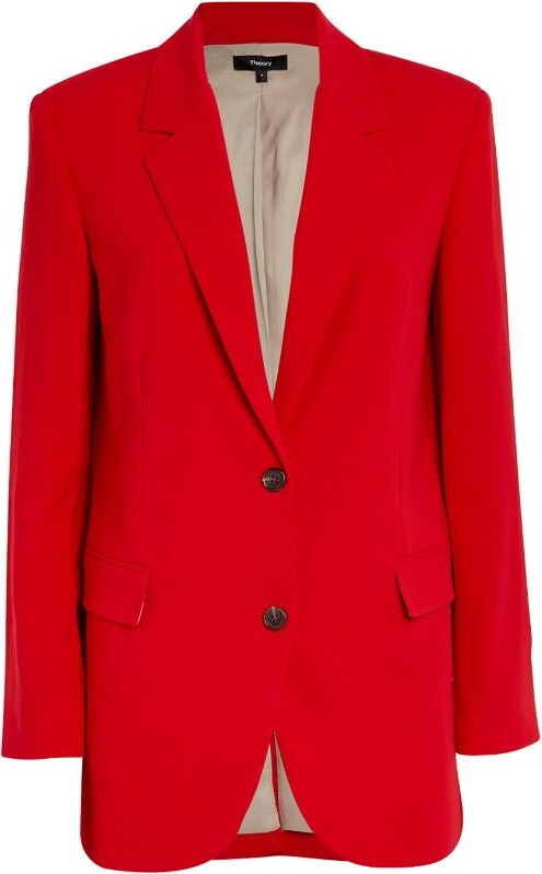 Theory Crepe Slim Blazer