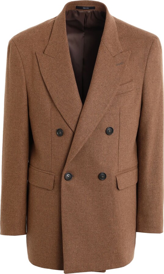 GIANFRATE Suit Jacket Camel