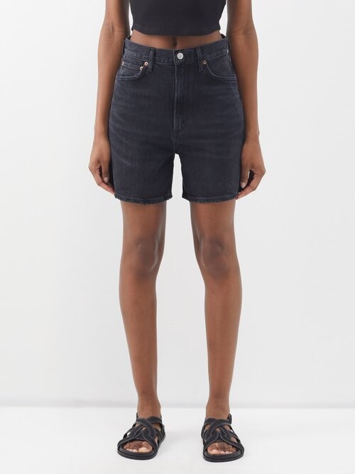 Stella Organic-cotton Denim Shorts