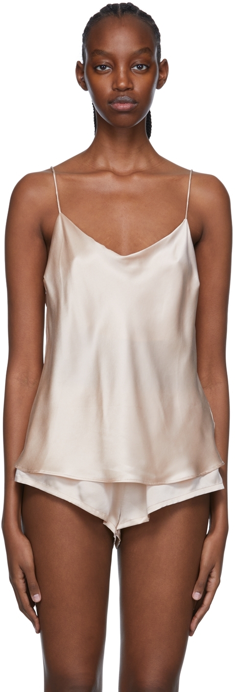 ASCENO Pink Milos Camisole