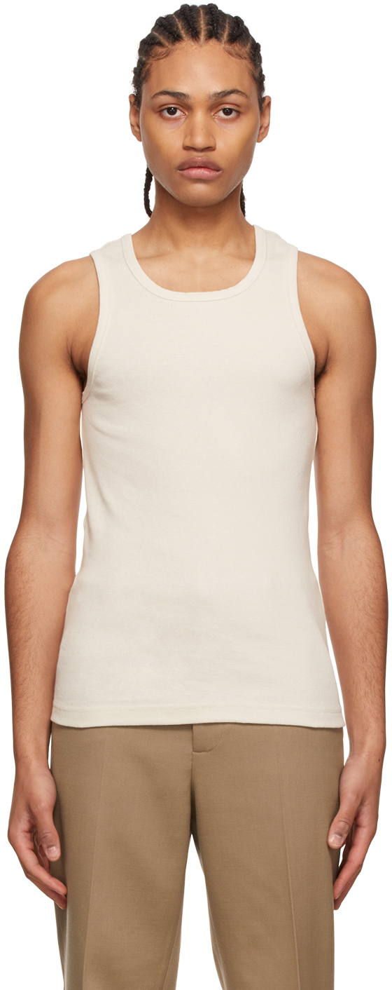 The Row Beige Erte Tank Top