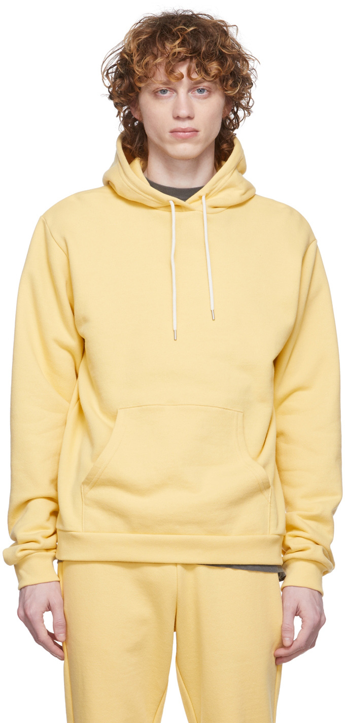 John Elliott Yellow Beach Hoodie