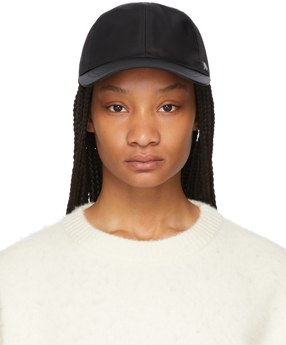 Totême Black Baseball Cap