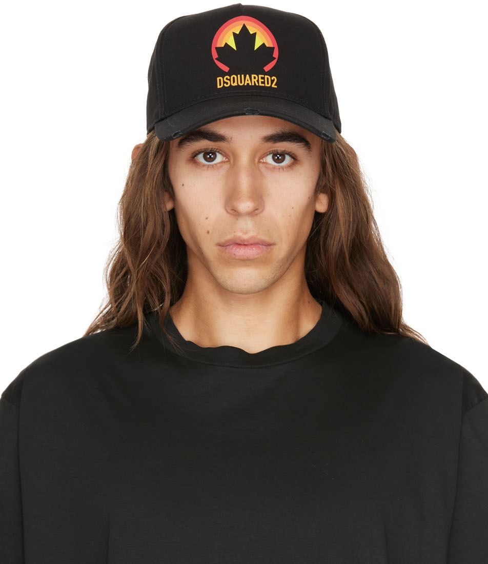 Dsquared2 Black Sunset Leaf Cap