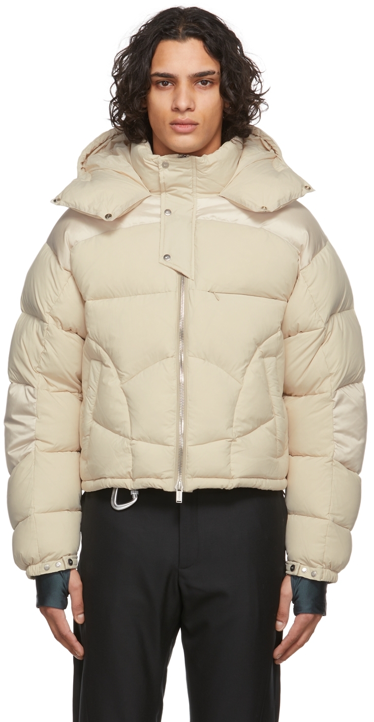 HELIOT EMIL Off-White Down Jacket