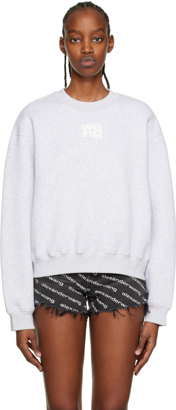 alexanderwang.t Gray Puff Sweatshirt