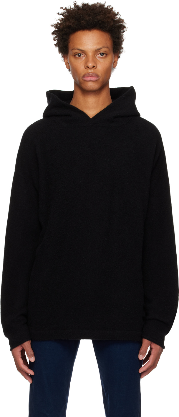 Massimo Alba Black Drake Hoodie