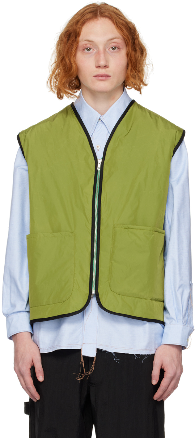 Camiel Fortgens Green Zip Vest