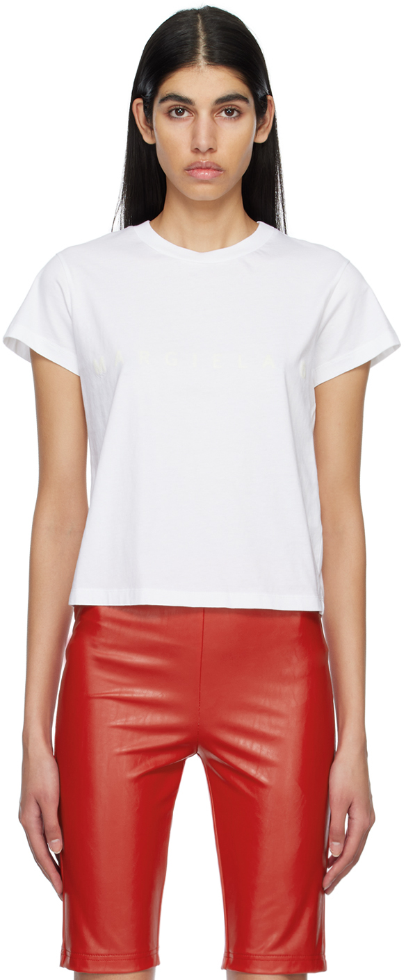 MM6 Maison Margiela White Glow-In-The-Dark T-Shirt