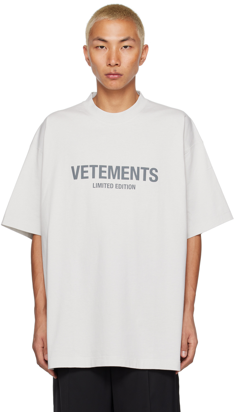 VETEMENTS Off-White 'Limited Edition' T-Shirt