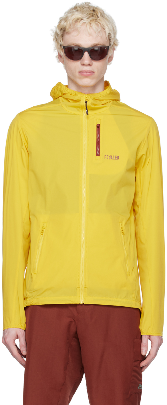 PEdALED Yellow Packable Jacket